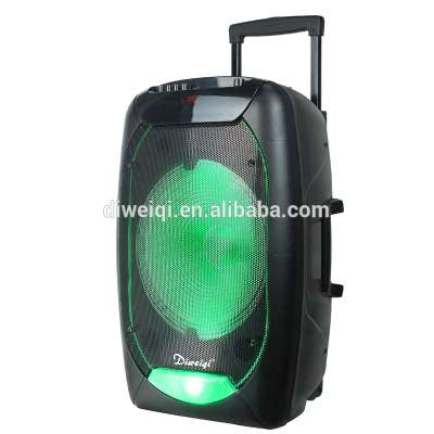 HIGH POWER 15 INCH LED LIGHT TROLLEY SPEAKER